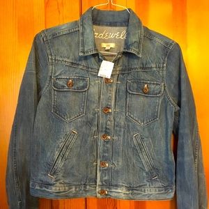 J Crew Jean Jacket ~ New with tags ~ Large